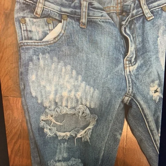 Free People “One Teaspoon” Trashed Jeans